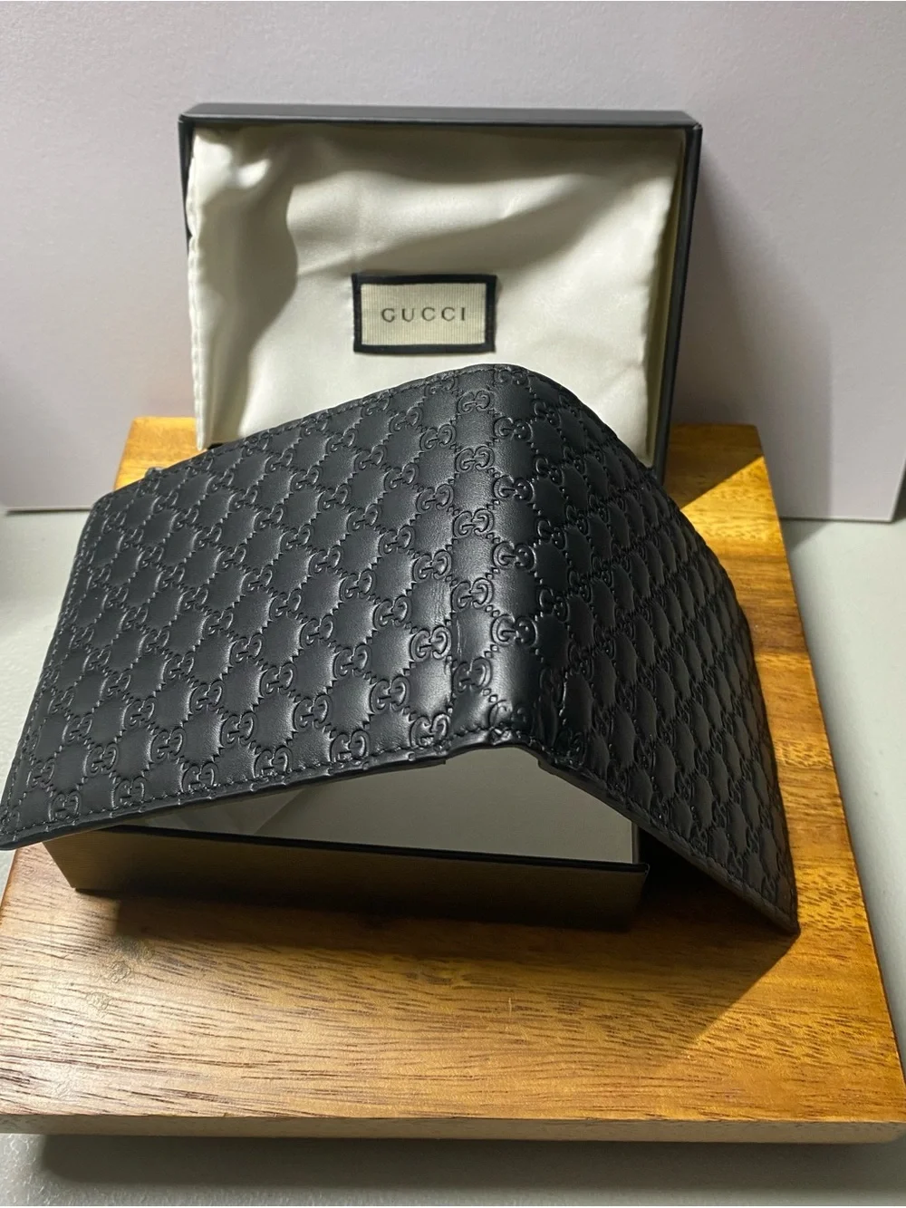 Gucci Black & White Branded Display Frame